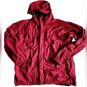 Marmot Red Jacket Hooded Lightweight Sz XL